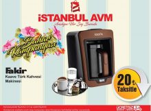 İstanbul Avm Türk Kahve Makinesi